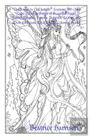 ''The Angel In The Jungle:'' Features 100 Color Calm Coloring Pages Of Beautiful Angel Fairies, Jungles, Forests, Butterfly Fairies, And More For Stress Relief (Adult Coloring Book)