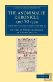 The Anonimalle Chronicle 1307 To 1334