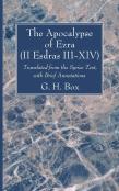 The Apocalypse Of Ezra (Ii Esdras Iii-Xiv)