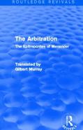 The Arbitration (Routledge Revivals)