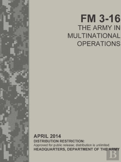Bertrand.pt - The Army In Multinational Operations (Fm 3-16)