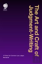 The Art And Craft Of Judgment Writing