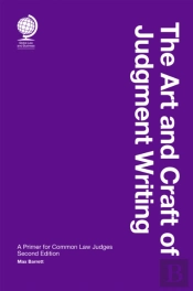 The Art And Craft Of Judgment Writing