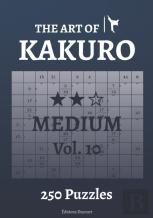 The Art Of Kakuro Medium Vol.10