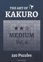The Art Of Kakuro Medium Vol.6