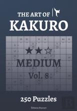 The Art Of Kakuro Medium Vol.8