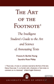 The Art Of The Footnote