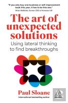 The Art Of Unexpected Solutions