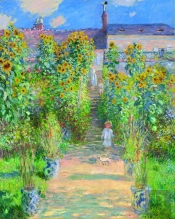 The Artist'S Garden At Vetheuil Notebook