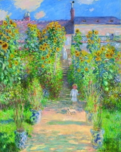 Bertrand.pt - The Artist'S Garden At Vetheuil Notebook