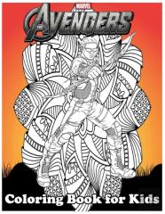 The Avengers Coloring Book For Kids