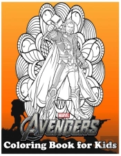 The Avengers Coloring Book For Kids