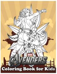 The Avengers Coloring Book For Kids