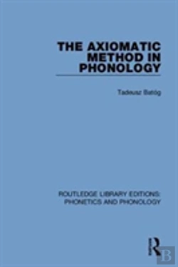 Bertrand.pt - The Axiomatic Method In Phonology