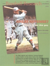 The Baseball Research Journal (Brj), Volume 28
