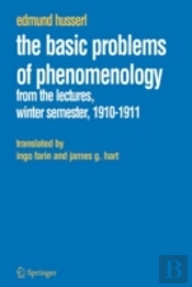 The Basic Problems Of Phenomenology