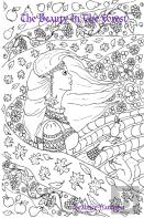 ''The Beauty In The Forest:'' Giant Super Jumbo Coloring Book Features 100 Pages Of Whimsical Fantasy Fairies, Magical Forests, Goddess Fairies, And More For Relaxation (Adult Coloring Book)