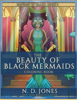 Bertrand.pt - The Beauty Of Black Mermaids Coloring Book