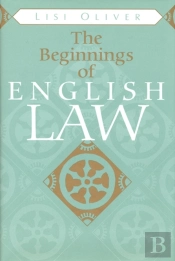 The Beginnings Of English Law