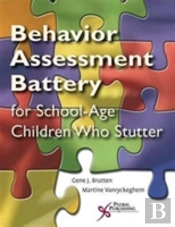 The Behavior Assessment Battery Ssc-Er-Speech Situation Checklist Reorder Set