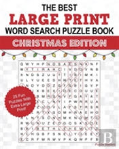 The Best Large Print Christmas Word Search Puzzle Book