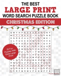 Bertrand.pt - The Best Large Print Christmas Word Search Puzzle Book