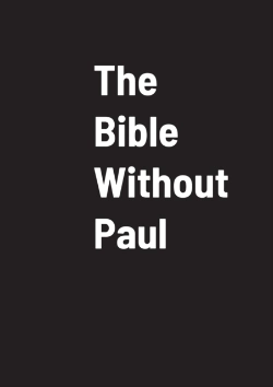 Bertrand.pt - The Bible Without Paul