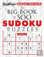 The Big Book Of 500 Sudoku Puzzles Expert (With Answers)