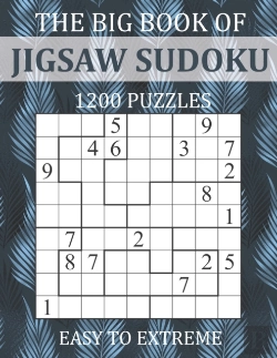 Bertrand.pt - The Big Book Of Jigsaw Sudoku - 1200 Puzzles - Easy To Extreme