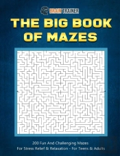 The Big Book Of Mazes 200 Fun And Challenging Mazes For Stress Relief & Relaxation - For Teens & Adults