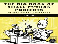The Big Book Of Small Python Projects