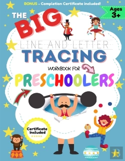 Bertrand.pt - The Big Line And Letter Tracing Workbook For Preschoolers