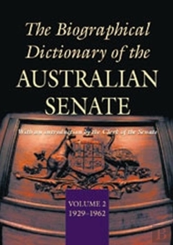 Bertrand.pt - The Biographical Dictionary Of The Australian Senate