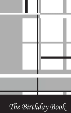 Bertrand.pt - The Birthday Book - Monochrome Grid