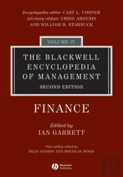 The Blackwell Encyclopedia Of Management, Finance