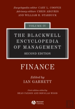 Bertrand.pt - The Blackwell Encyclopedia Of Management, Finance