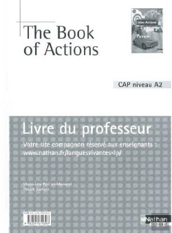 Bertrand.pt - The Book Of Actions ; Cap Niveau A2 ; Livre Du Professeur