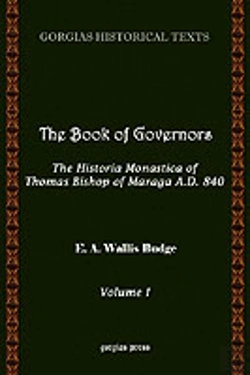 Bertrand.pt - The Book Of Governors: The Historia Monastica Of Thomas Of Marga Ad 840 (Vol 1)