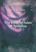 The Book Of Rules Of Tyconius