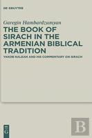 The Book Of Sirach In The Armenian Biblical Tradition