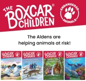 The Boxcar Children Endangered Animals 4-Book Set