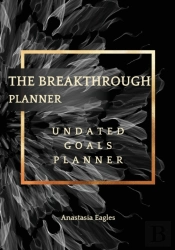 The Breakthrough Planner Black Fractal- Undated Goals Planner