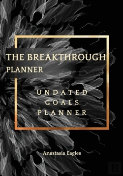 Bertrand.pt - The Breakthrough Planner Black Fractal- Undated Goals Planner