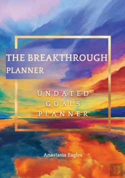 Bertrand.pt - The Breakthrough Planner Watercolor Blue - Undated Goals Planner