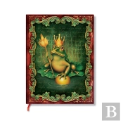 The Brothers Grimm, Frog Prince (Fairy Tale Collection) Ultra Lined Hardback Journal (Elastic Band Closure)