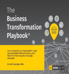 The Business Transformation Playbook