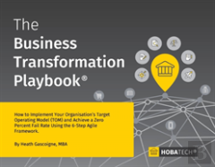The Business Transformation Playbook