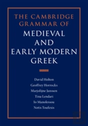 The Cambridge Grammar Of Medieval And Early Modern Greek 4 Volume Hardback Set