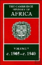 The Cambridge History Of Africa