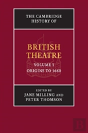 The Cambridge History Of British Theatre
